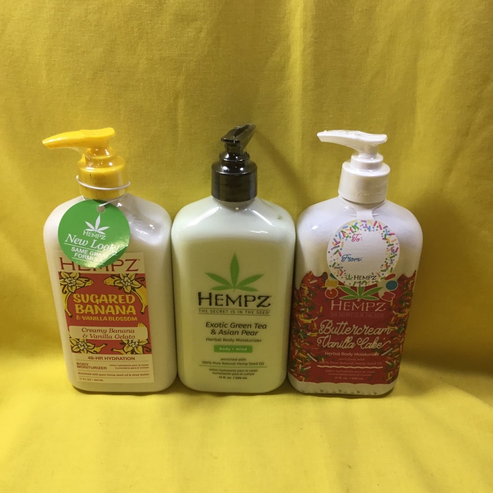 Hempz Trio Body Lotions Limited Editions scents